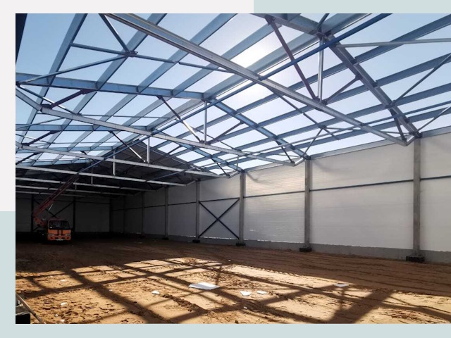 Строительство сенохранилищ в Дальнегорске