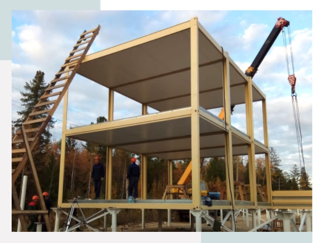 Строительство модульных здания Дальнегорск