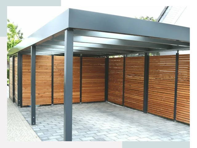 Навесы для парковки в Дальнегорске