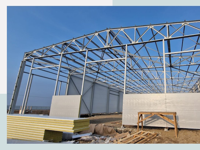 Утепленные ангары в Дальнегорск от 618 руб. за м²