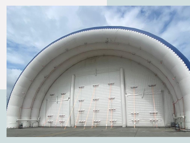 Пневмокаркасные ангары от СтальСтрой-Дль по цене от 618 руб.