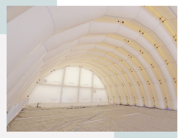 Пневмокаркасные ангары в Дальнегорске