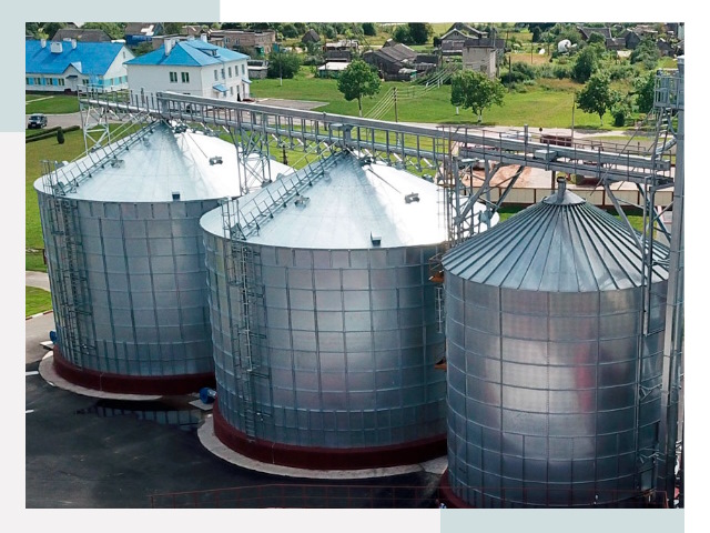 Металлические силосы в Дальнегорске