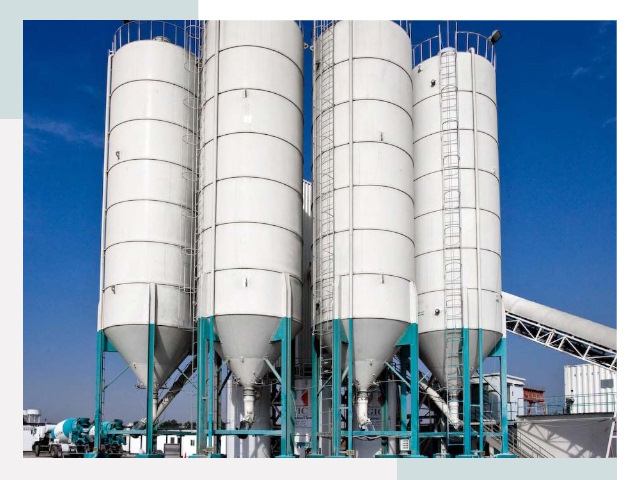 Строительство цементных силосов в Дальнегорске