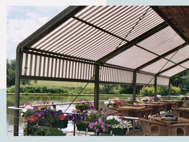 Элегантные навесы для кафе от 618 руб в Дальнегорск