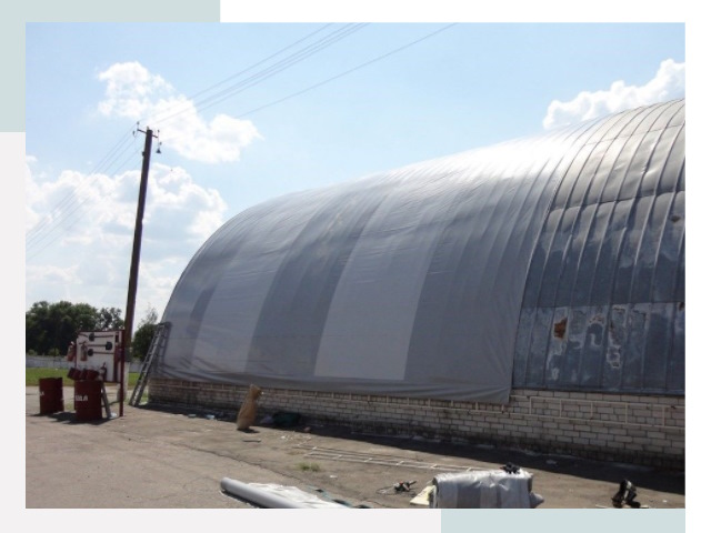 Ремонт ангаров в Дальнегорске