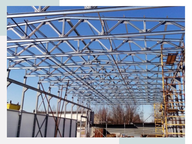 Металлокаркасы для складов в Дальнегорске